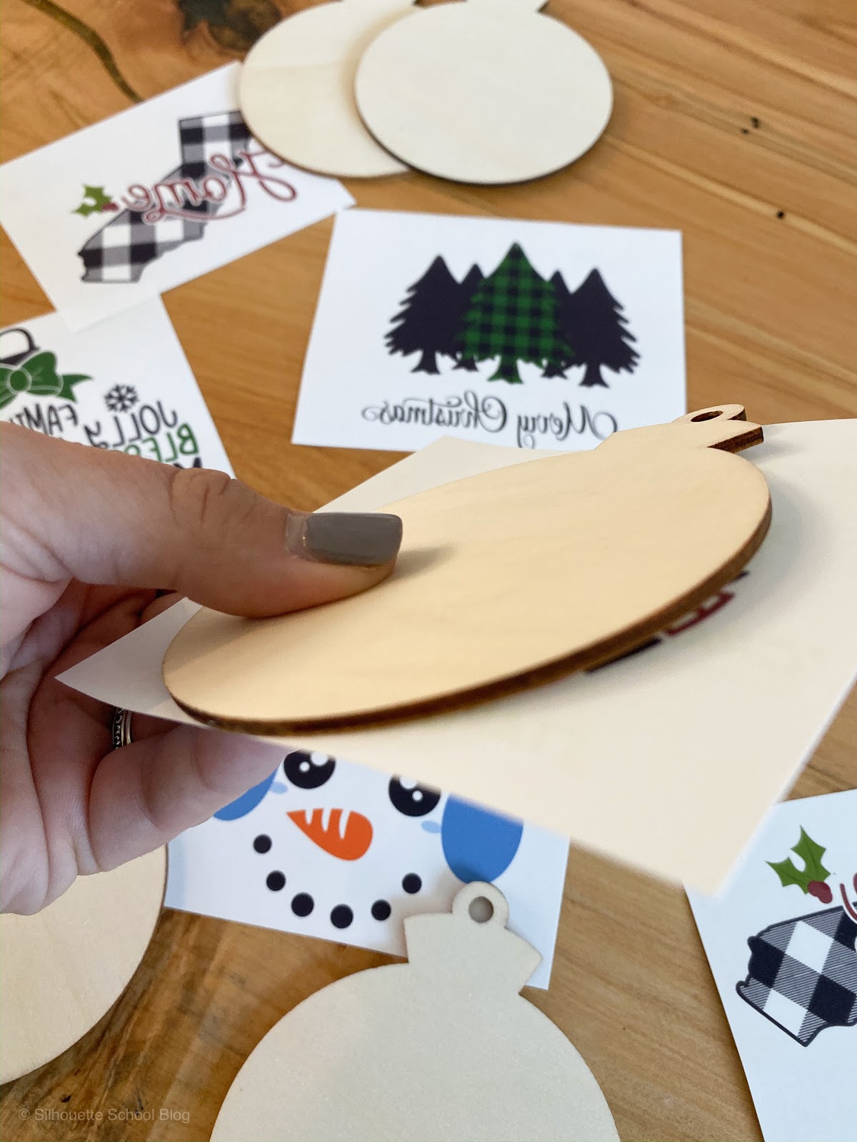 How to Put Inkjet Printable Heat Transfer on Wood - Silhouette School